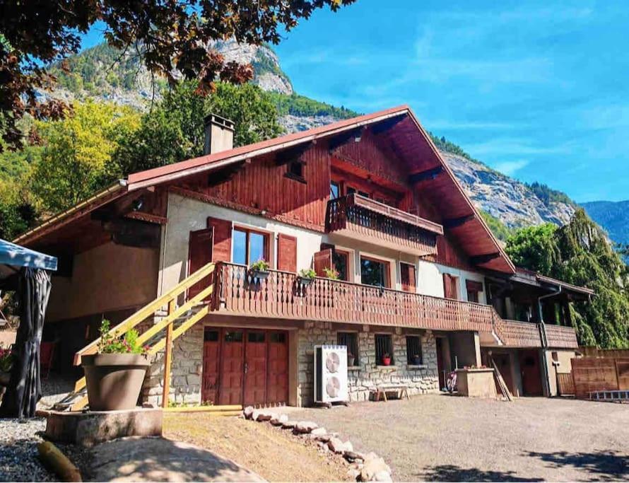 Appartamento Les Loges De L'Arpenaz Magland Esterno foto